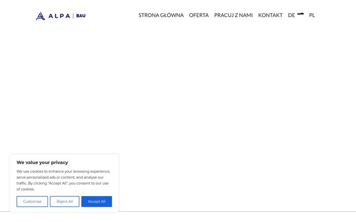 Screenshot of alpabau.eu