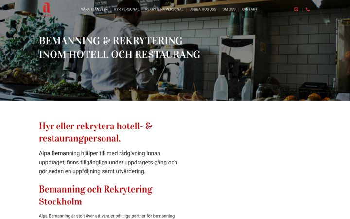 Screenshot of alpabemanning.se