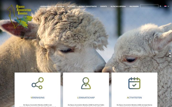 Screenshot of alpaca-benelux.com