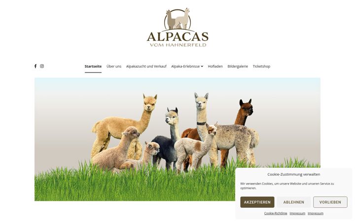 Screenshot of alpacasvomhahnerfeld.de