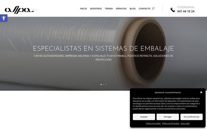 Screenshot di alpacb.com
