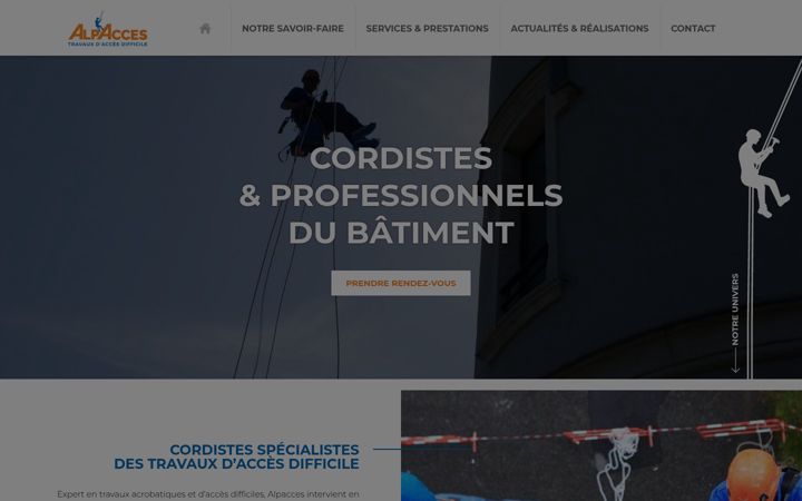 Screenshot of alpacces.com