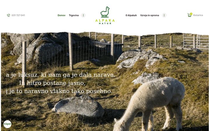 Screenshot του alpakanatur.com
