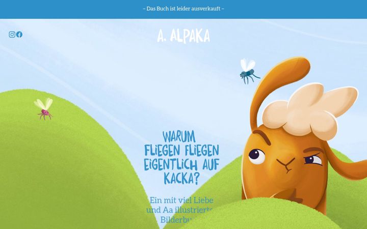 Screenshot of alpakawillswissen.at