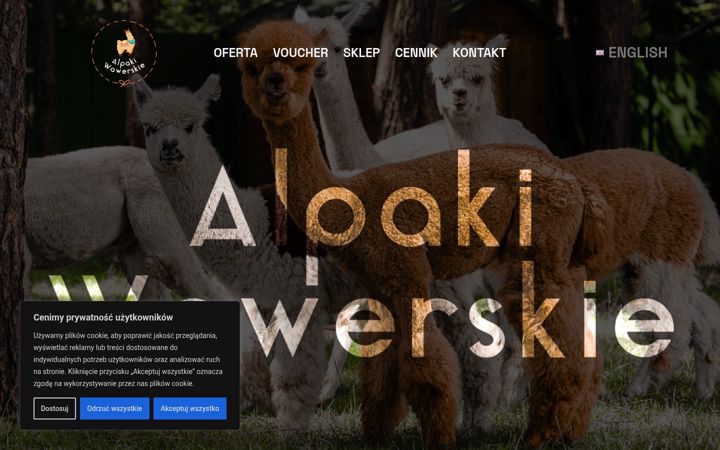 Screenshot von alpakiwawerskie.pl