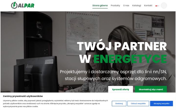 Screenshot von alpar.pl
