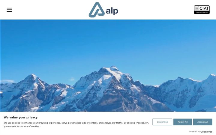 Screenshot of alparchitecture.co.uk