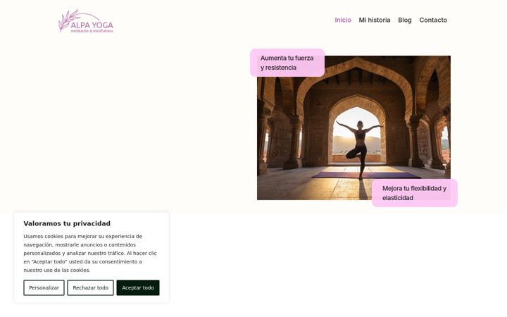 Képernyőkép: alpayoga.com