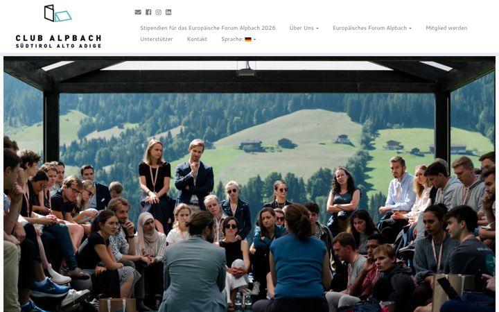 Screenshot of alpbach.bz.it