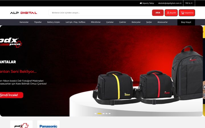 Screenshot of alpdigital.com.tr