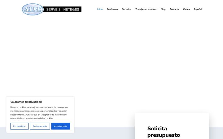 Screenshot von alpe.es