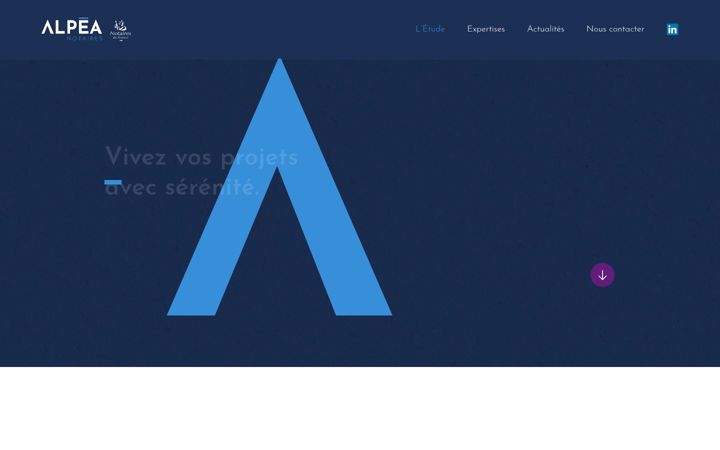 Screenshot von alpea.notaires.fr