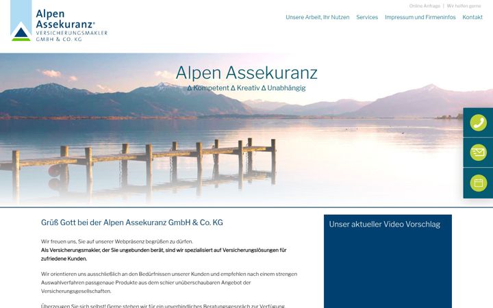 Screenshot του alpen-assekuranz.de