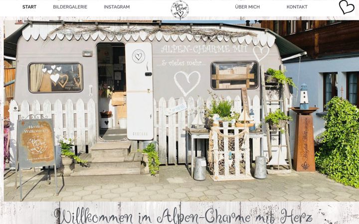 Screenshot di alpen-charme.ch