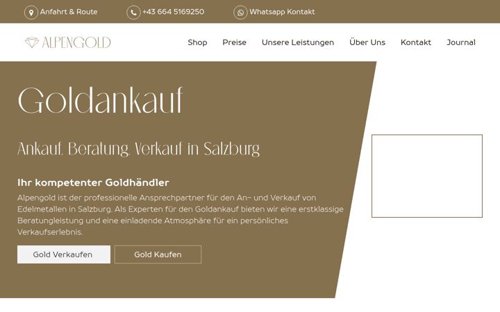 Screenshot di alpen-gold-ankauf.at