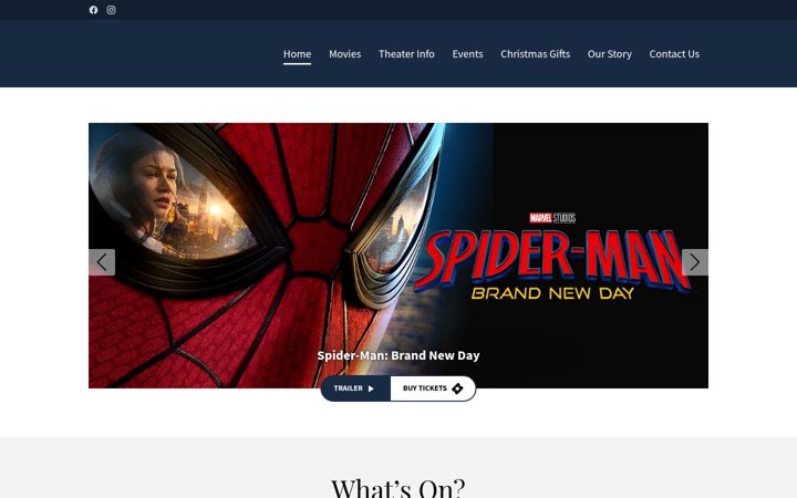 Screenshot of alpenamovies.com