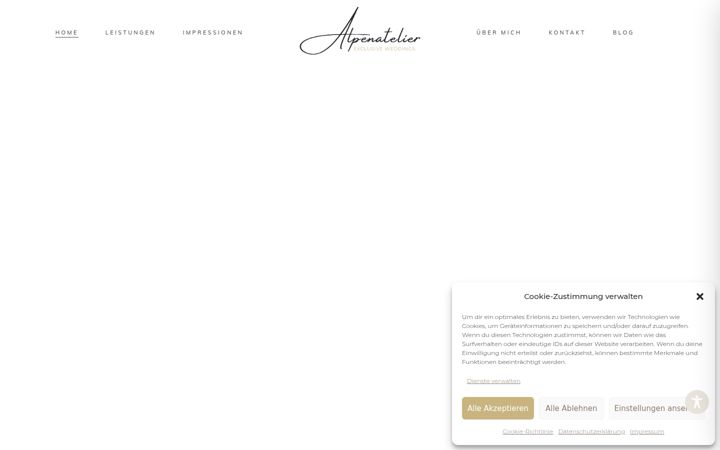Screenshot stránky alpenatelier-exclusiveweddings.com