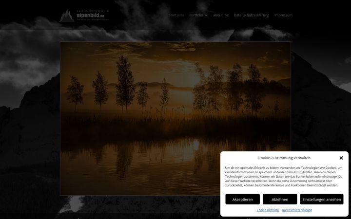 Screenshot of alpenbild.de