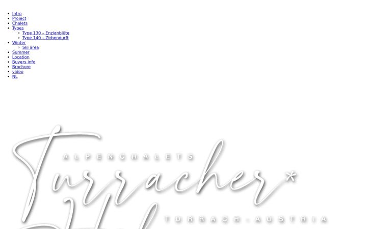 Screenshot von alpenchaletsturrach.com