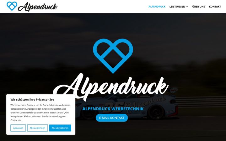 Screenshot von alpendruck.de