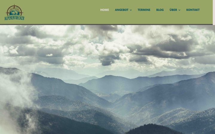 Screenshot of alpenentdecker.de