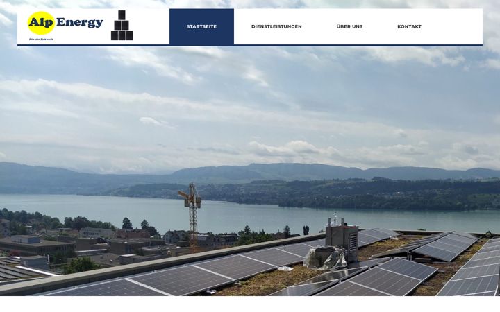Screenshot of alpenergy.ch