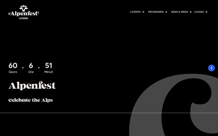 Screenshot ta' alpenfest.it