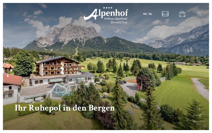 Screenshot di alpenhof-ehrwald.at