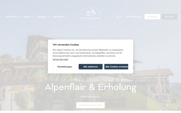 Screenshot von alpenhotel-kronprinz.de