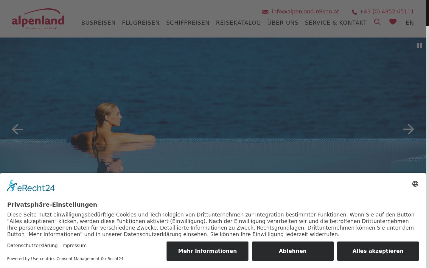 Sutikimo reklamjuostės, rodytos prieš bet kokią sąveiką, ekrano kopija