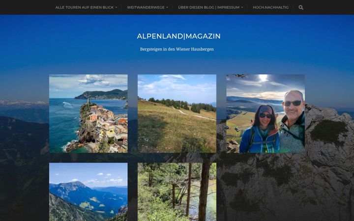 Captura de pantalla de alpenlandmagazin.at