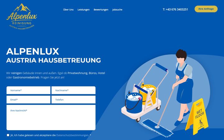 Captura de pantalla de alpenlux.at