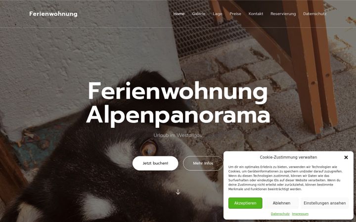 Screenshot von alpenpanorama-allgaeu.de