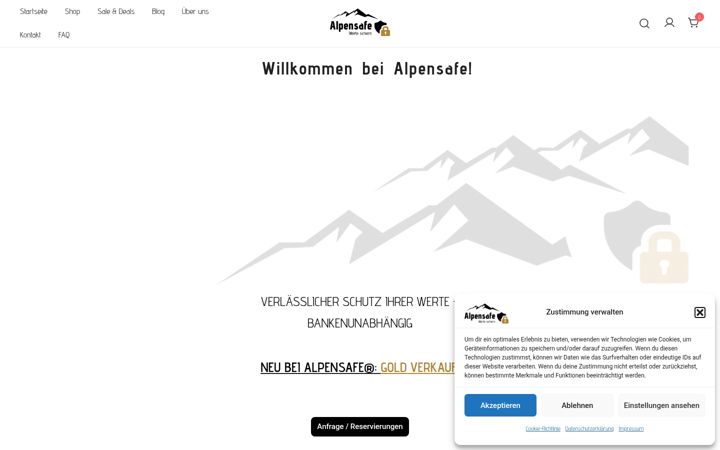 Skjámynd af alpensafe.at