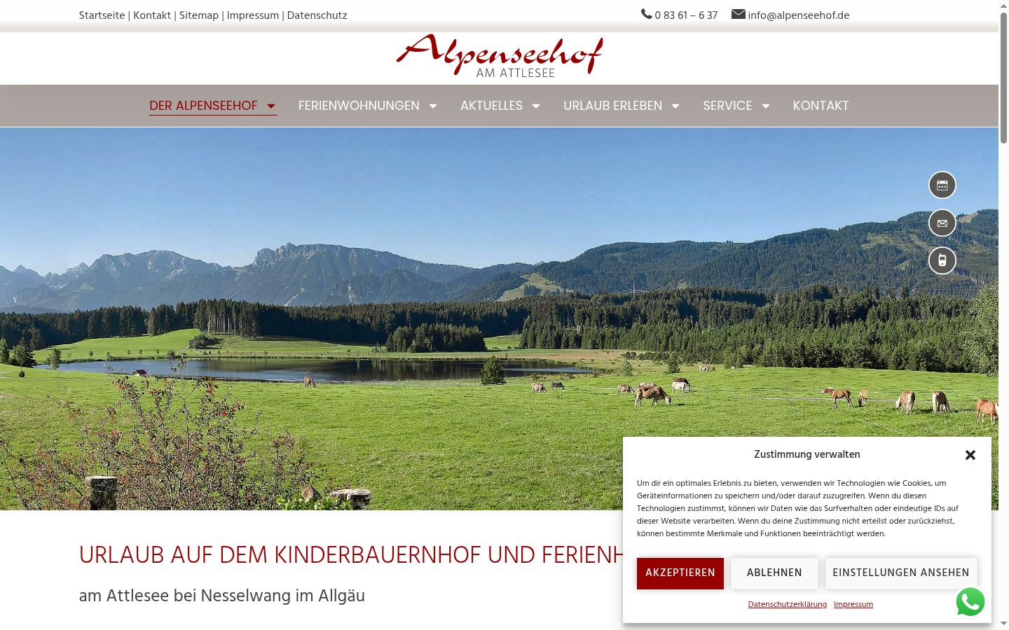 Screenshot tal-banner tal-kunsens muri qabel kwalunkwe interazzjoni