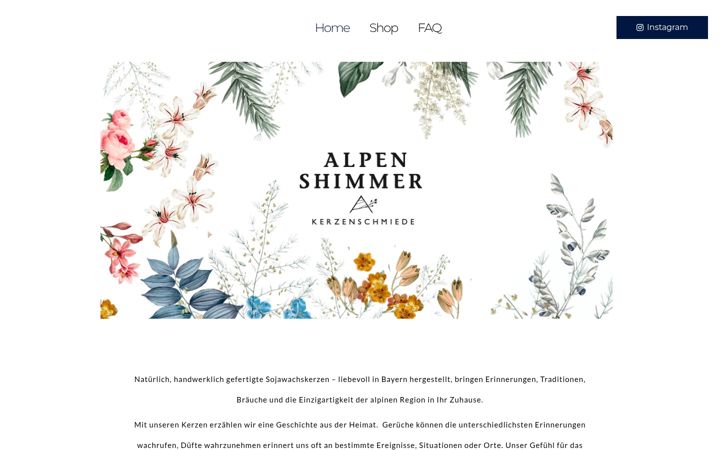 Ekrano kopija alpenshimmer.de