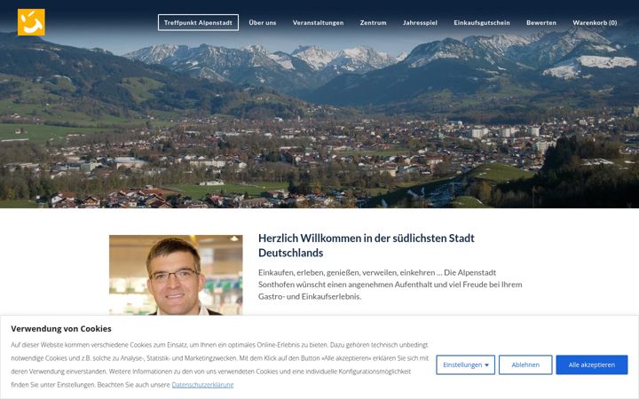 Screenshot of alpenstadt.info