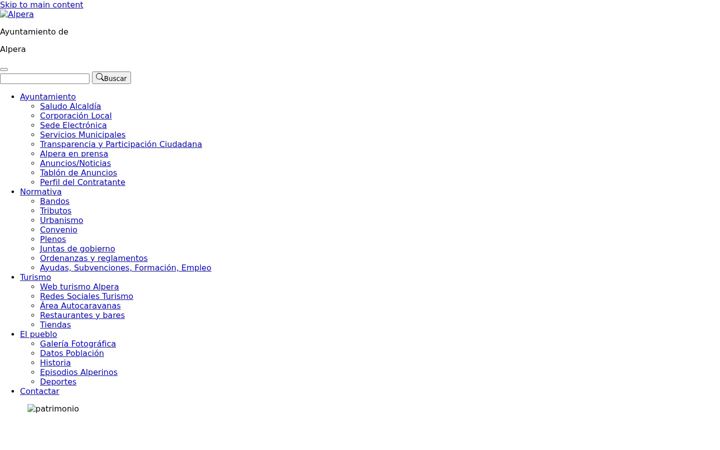 Screenshot of alpera.es