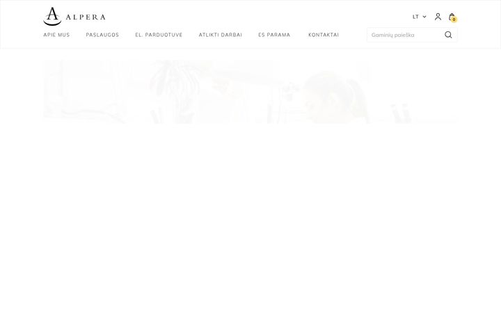 Screenshot of alpera.lt