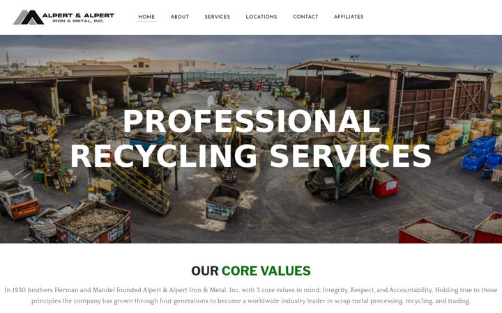Screenshot of alpertandalpert.com