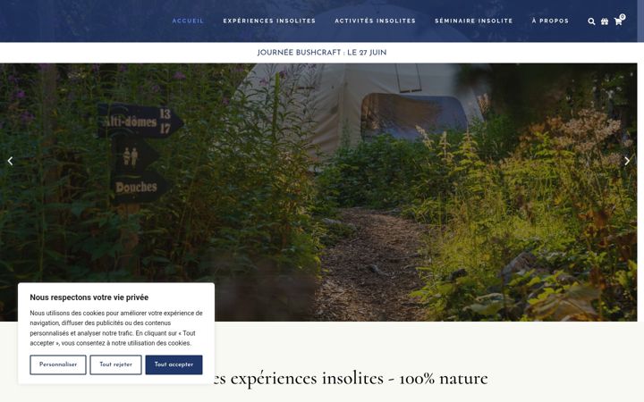 Screenshot di alpes-bivouac.com