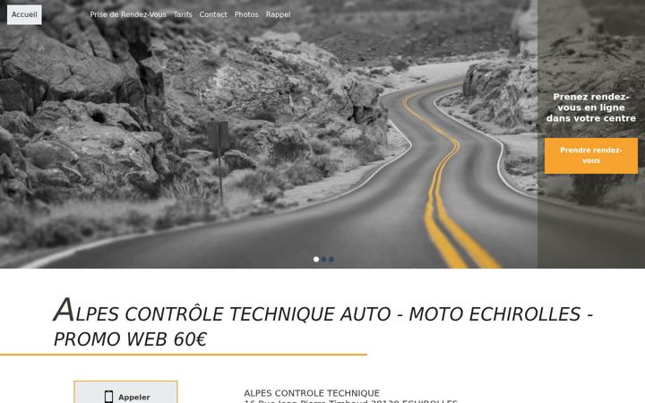 Screenshot of alpes-ct.fr
