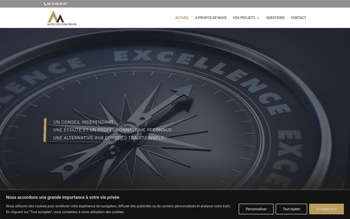 Screenshot of alpes-gp.com