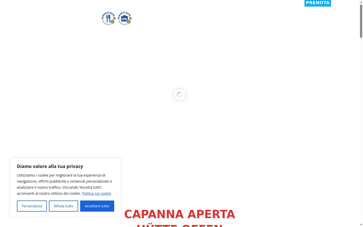 Zrzut ekranu banera zgody wyświetlanego przed jakąkolwiek interakcją