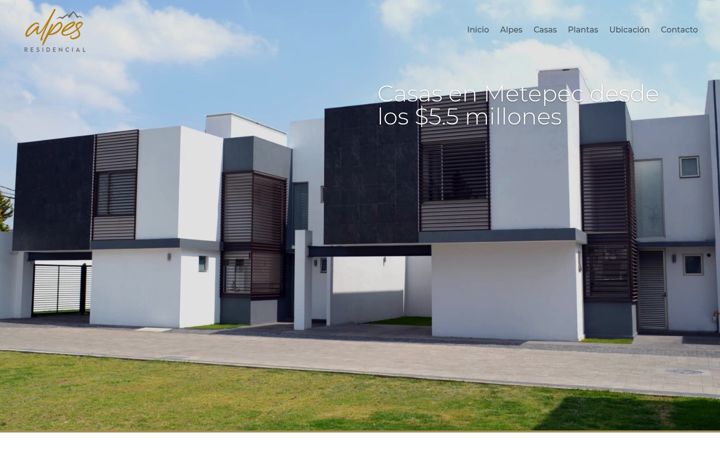 Zrzut ekranu alpesresidencial.com.mx