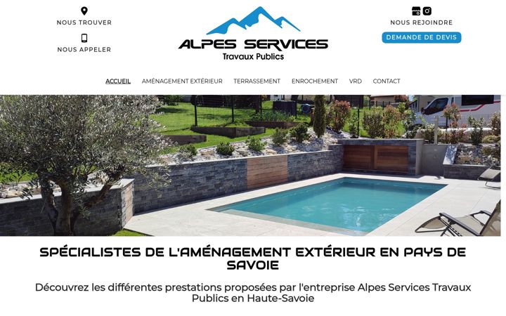 Snímek obrazovky alpesservices-terrassement.fr