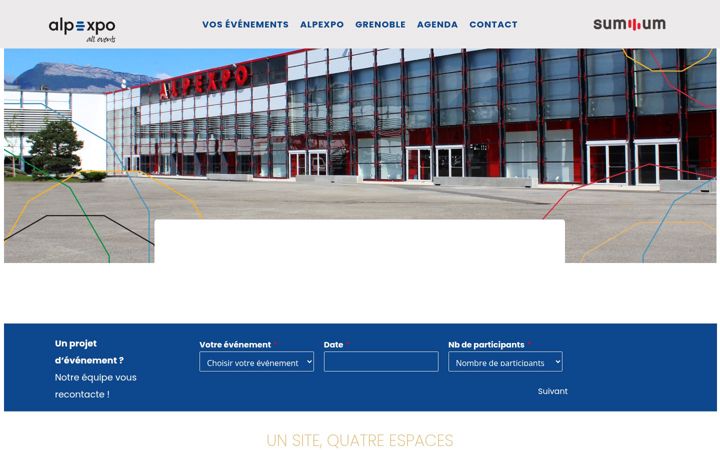 Screenshot von alpexpo.com