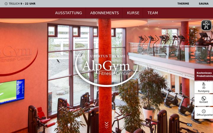 Ekrānuzņēmums no alpgym.de