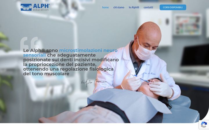 Screenshot of alph.education