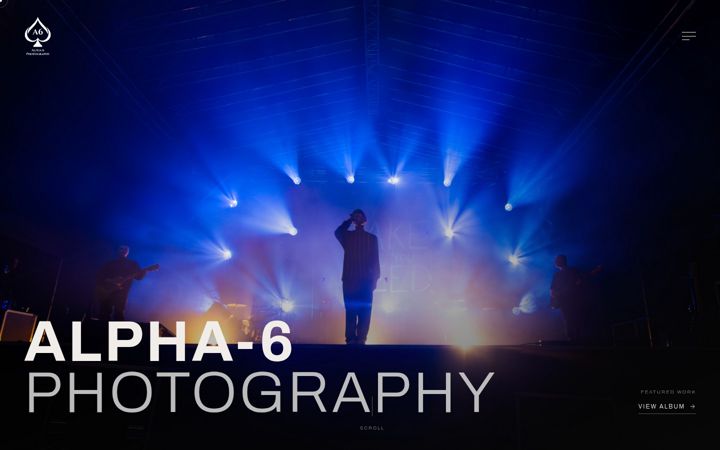 Screenshot of alpha-6.co.uk
